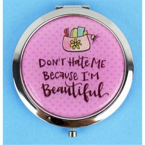 Pink Compact Mirror – NWT